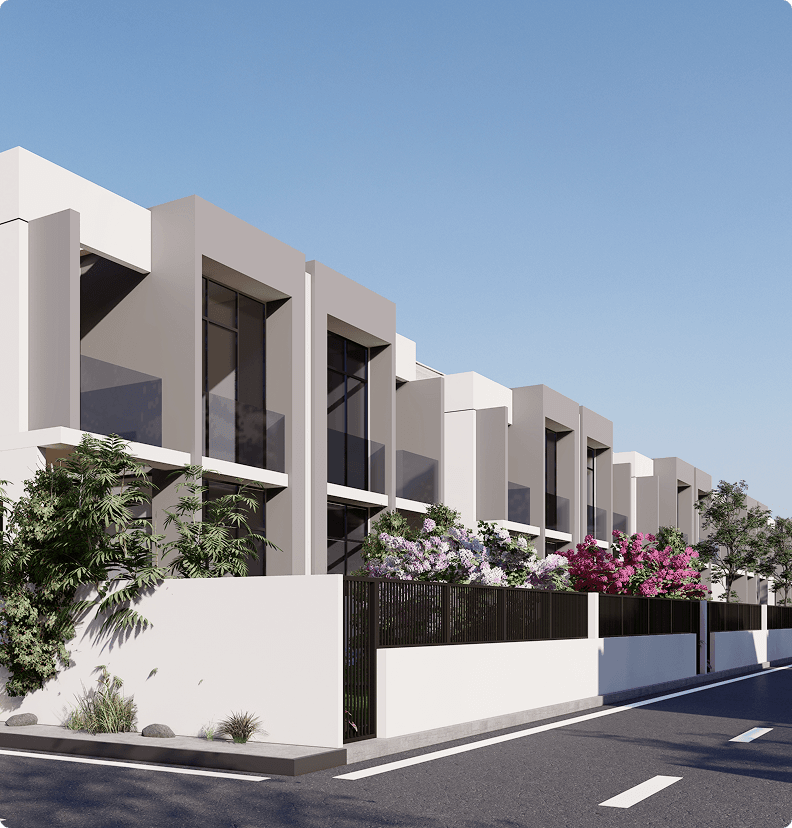 20 Luxury Residential Townhouses, Sharjah — villas & palaces project by Manolia Group, view 1 of 5