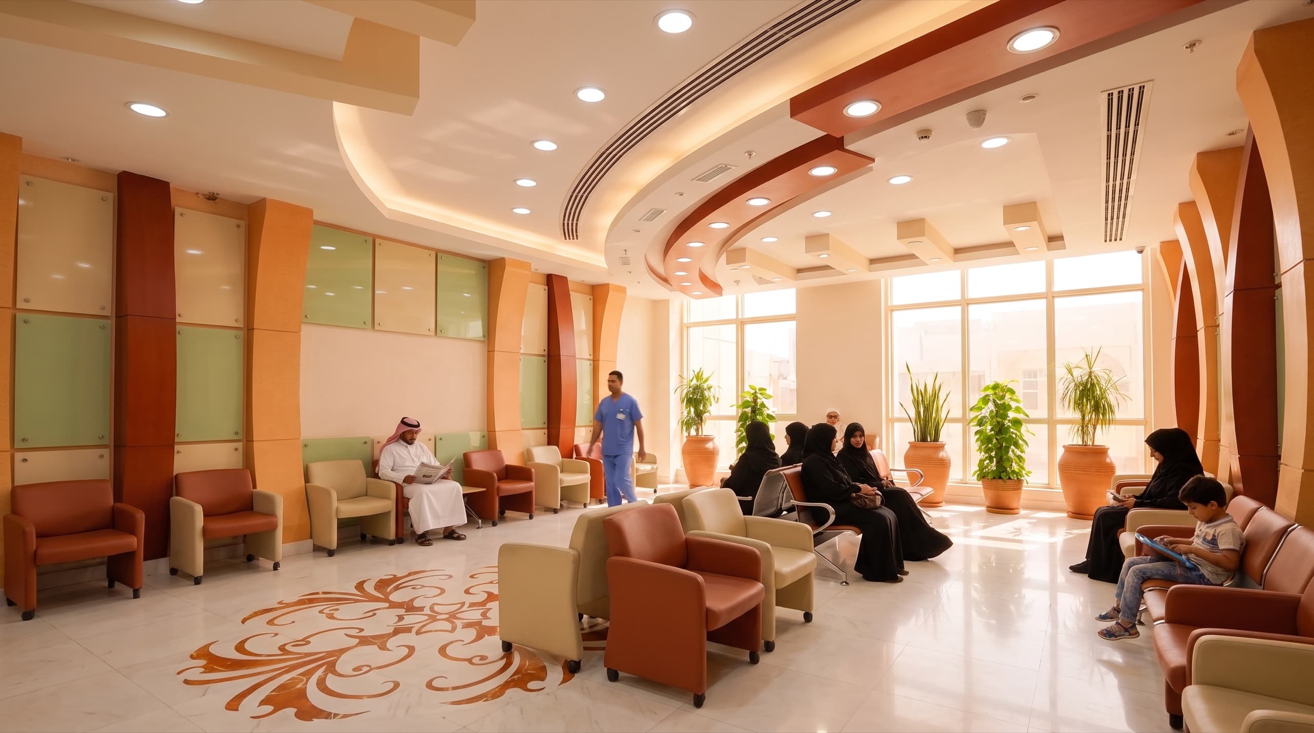 Al Durrah Center, Sharjah — healthcare project by Manolia Group, view 1 of 3