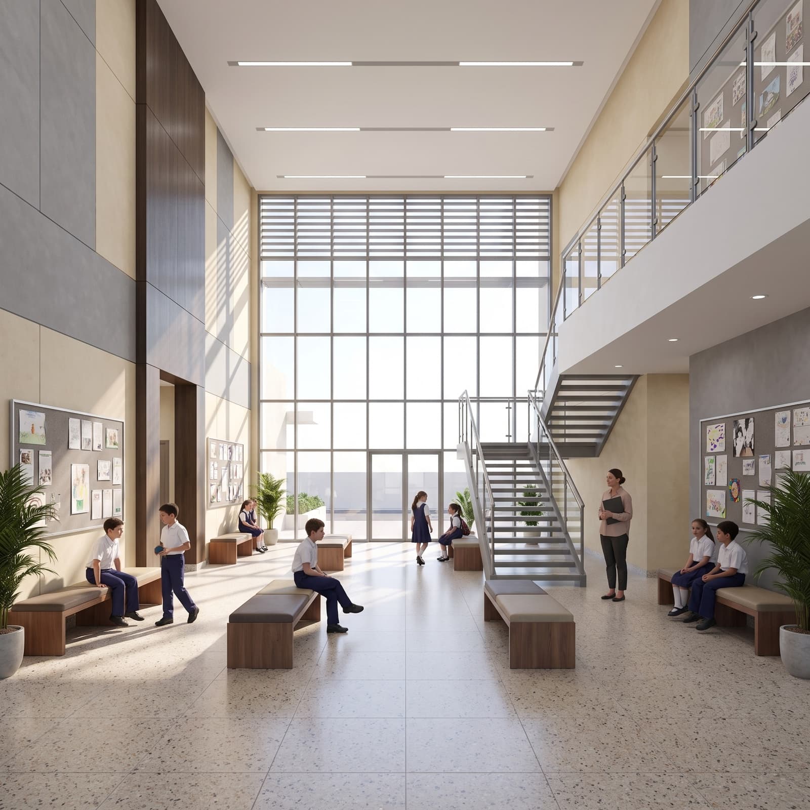 Al Durrah International School, Sharjah — education project by Manolia Group, view 3 of 3