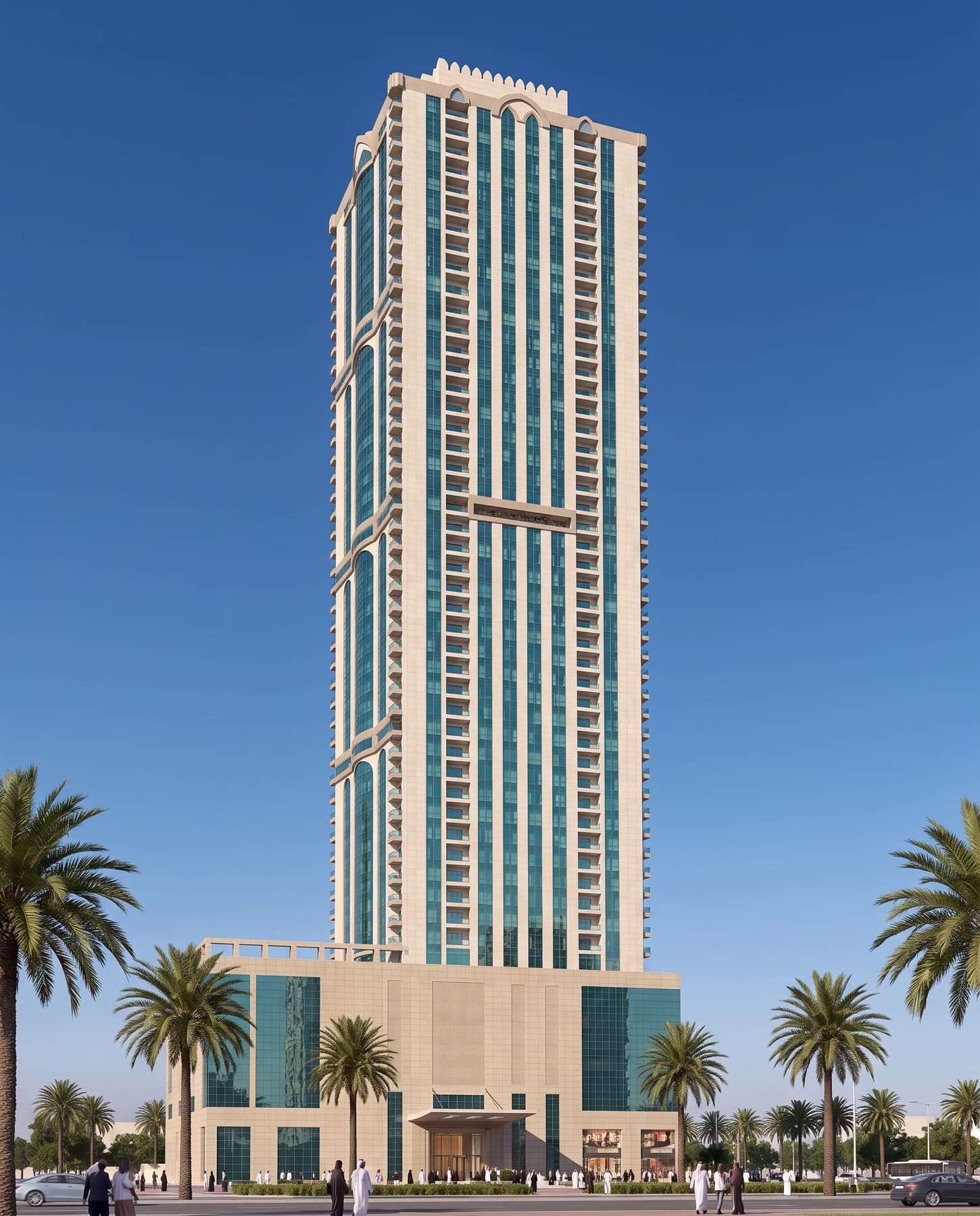 Al Salam Tower, Sharjah — residential project by Manolia Group, view 2 of 4