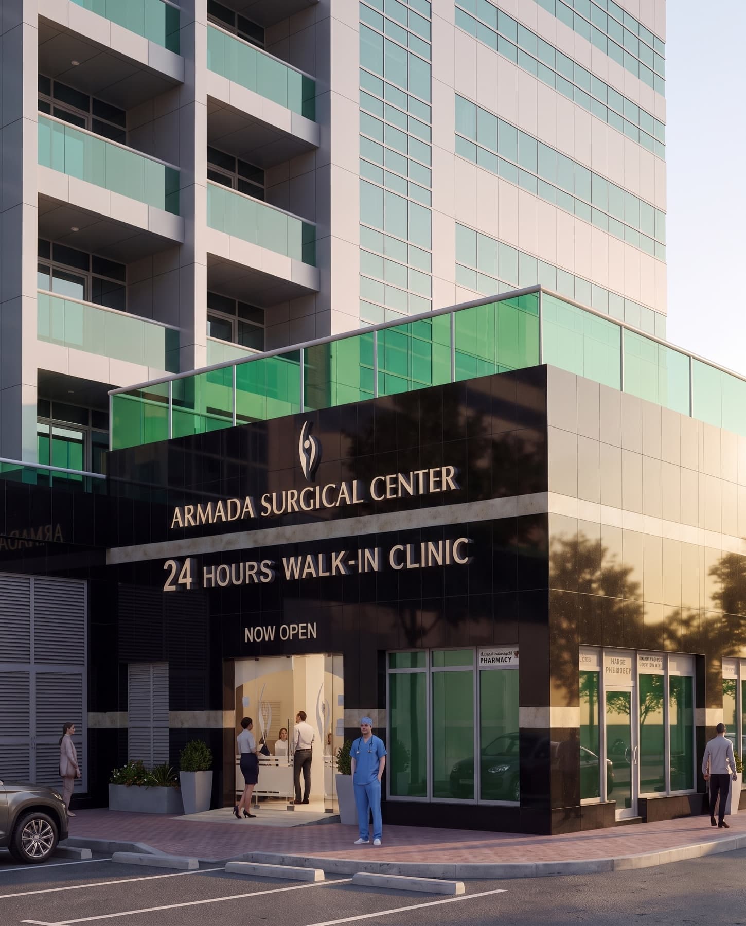 Armada Surgical Center, Dubai — healthcare project by Manolia Group, view 2 of 3