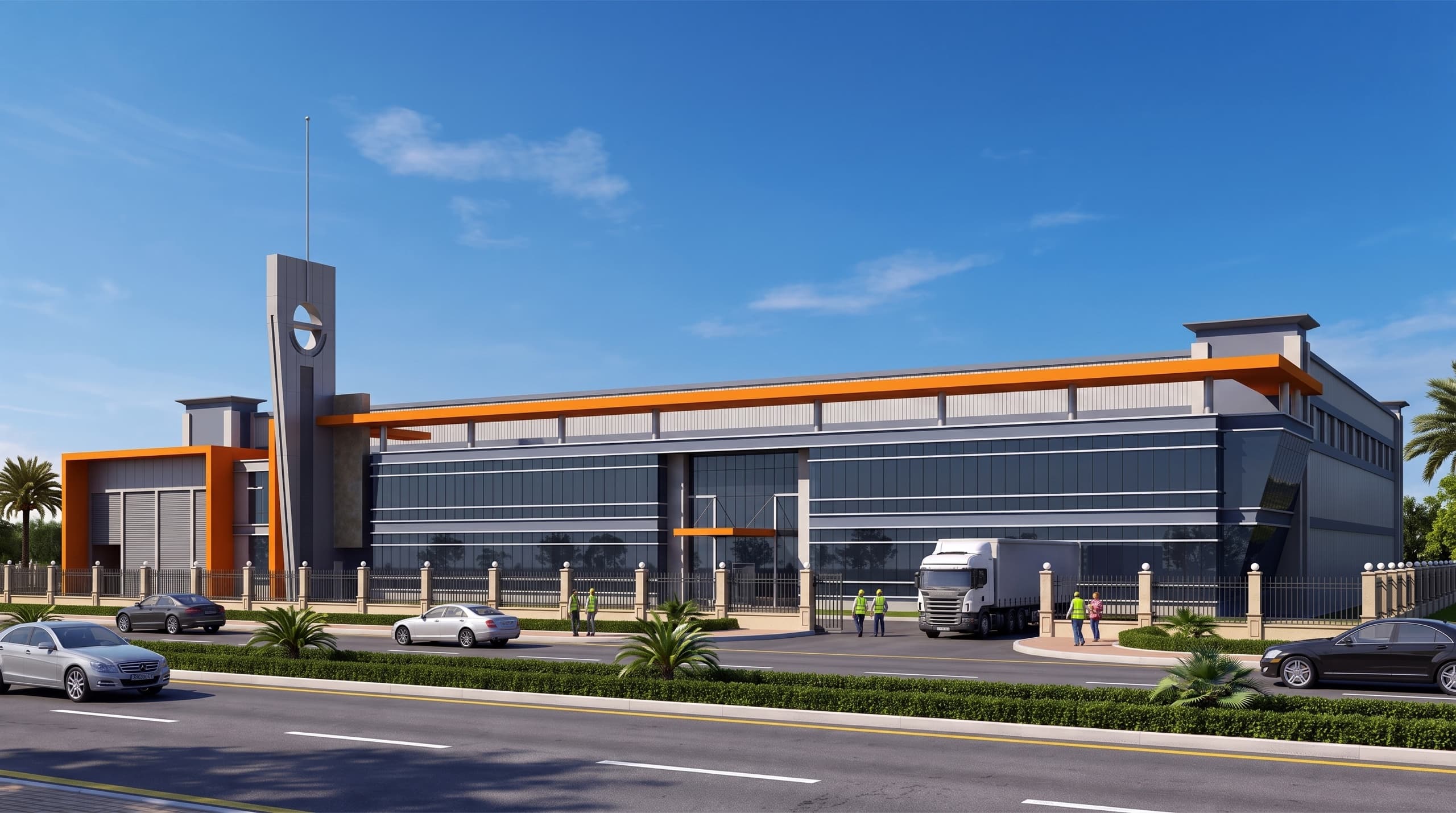 Clear Packaging Factory, Dubai — industrial project by Manolia Group, view 1 of 3