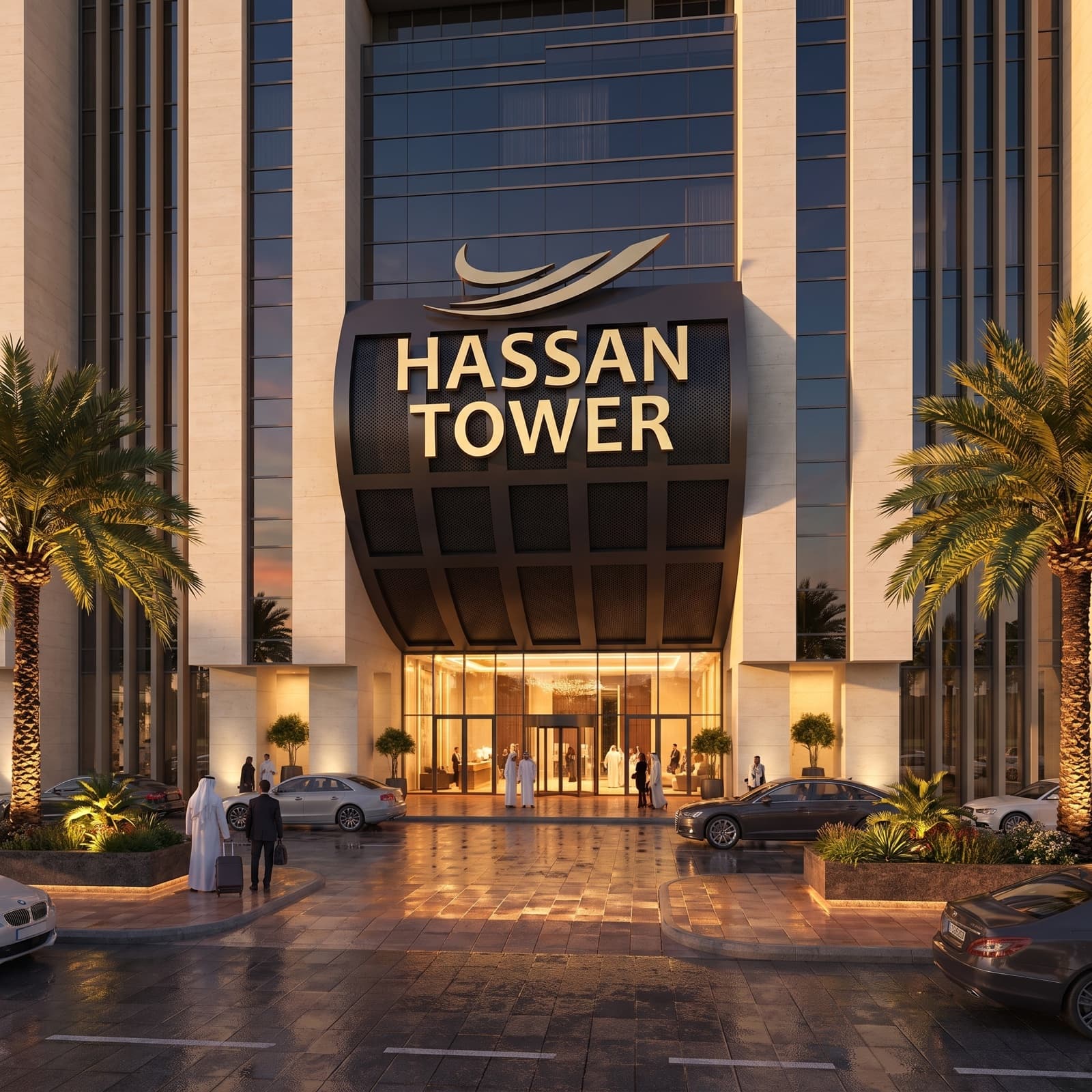 Hassan Tower 1, Sharjah — residential project by Manolia Group, view 2 of 5