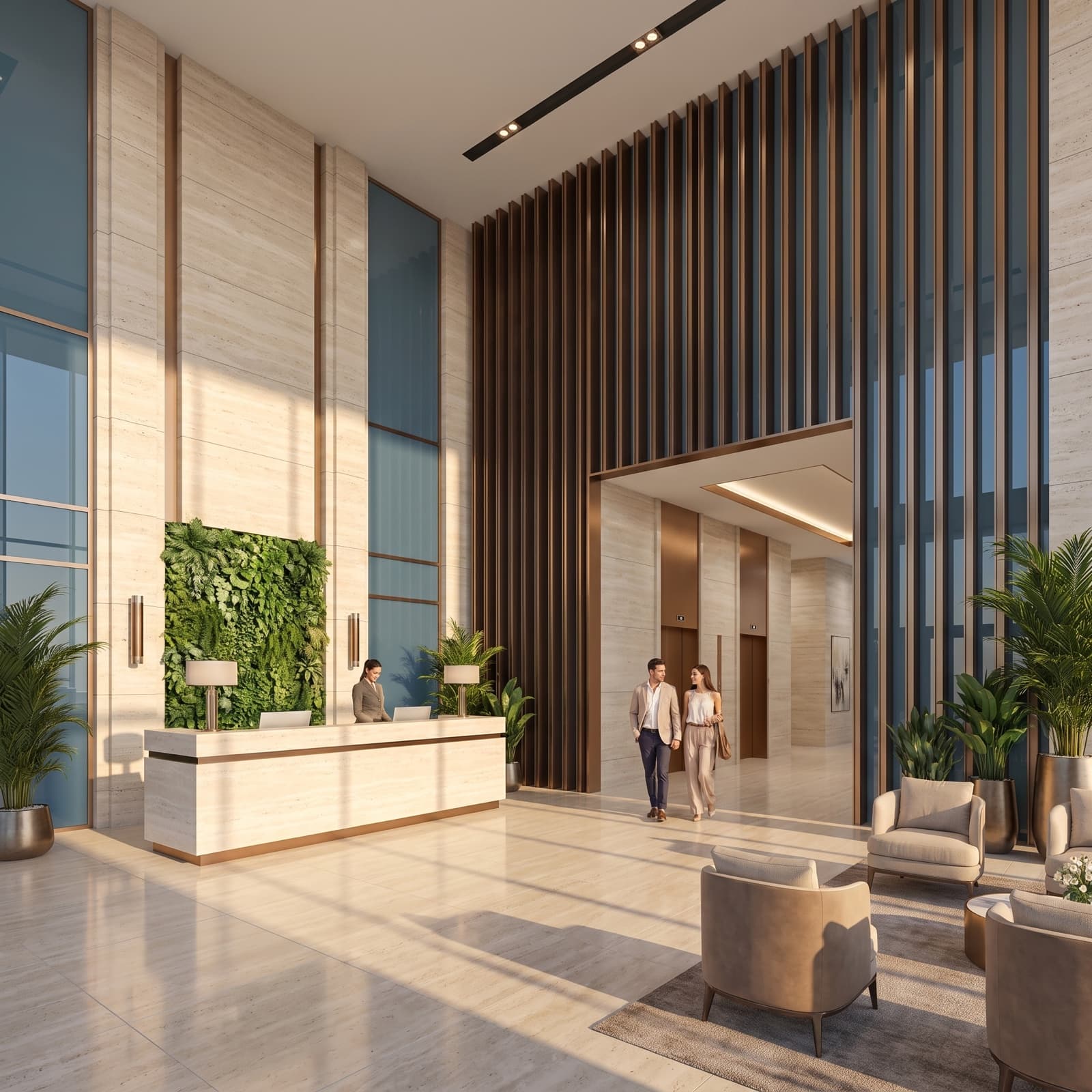 Hassan Tower 1, Sharjah — residential project by Manolia Group, view 3 of 5