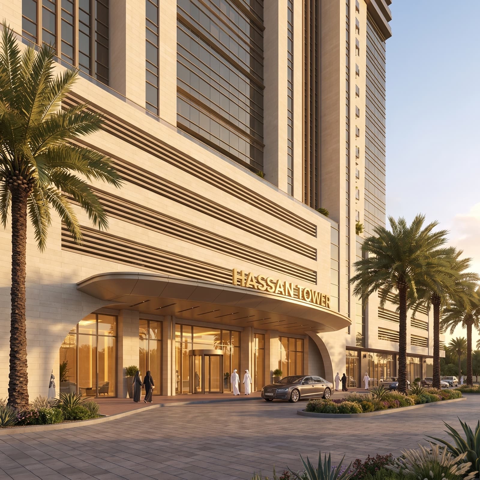 Hassan Tower 1, Sharjah — residential project by Manolia Group, view 4 of 5