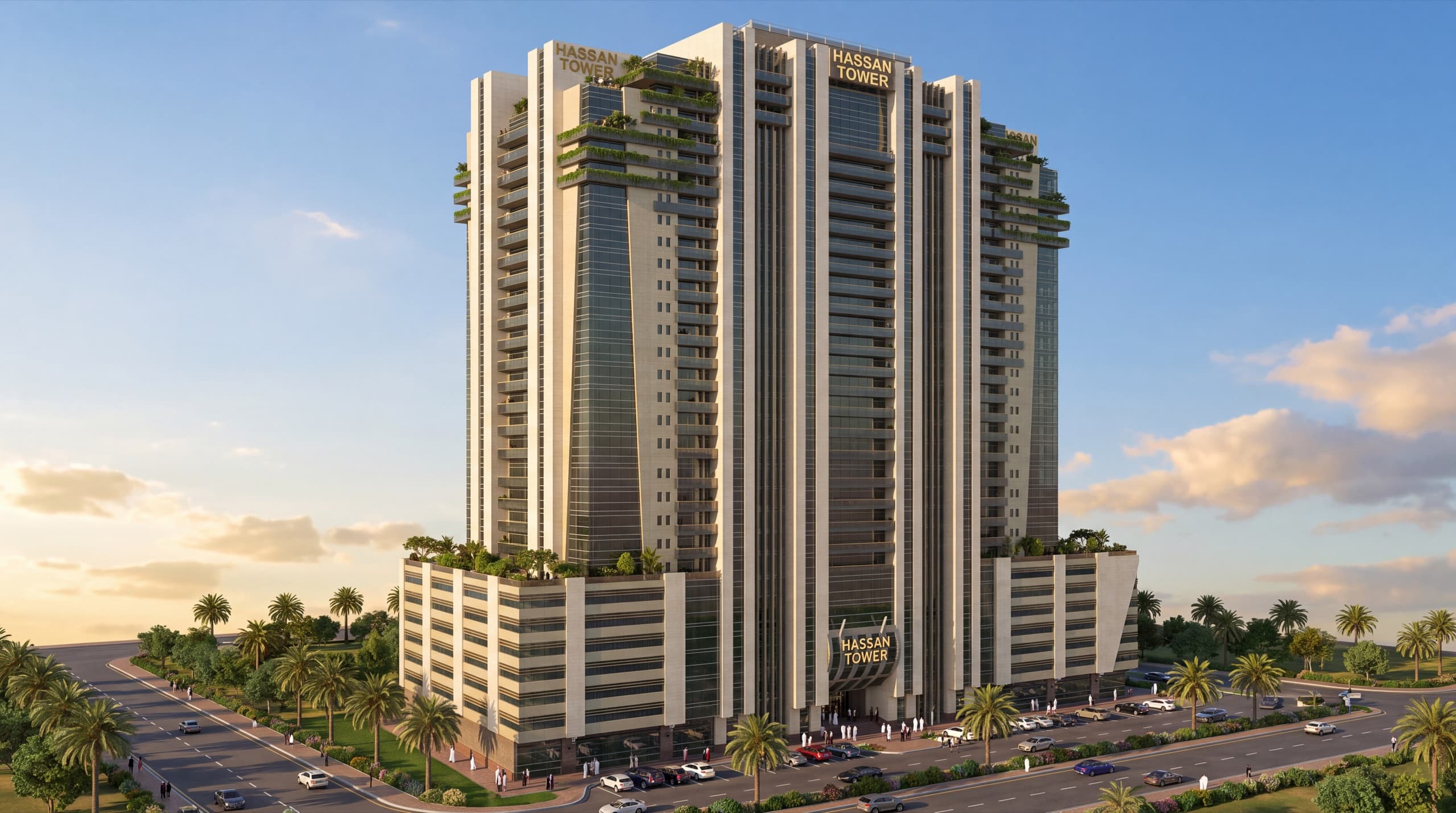 Hassan Tower 1