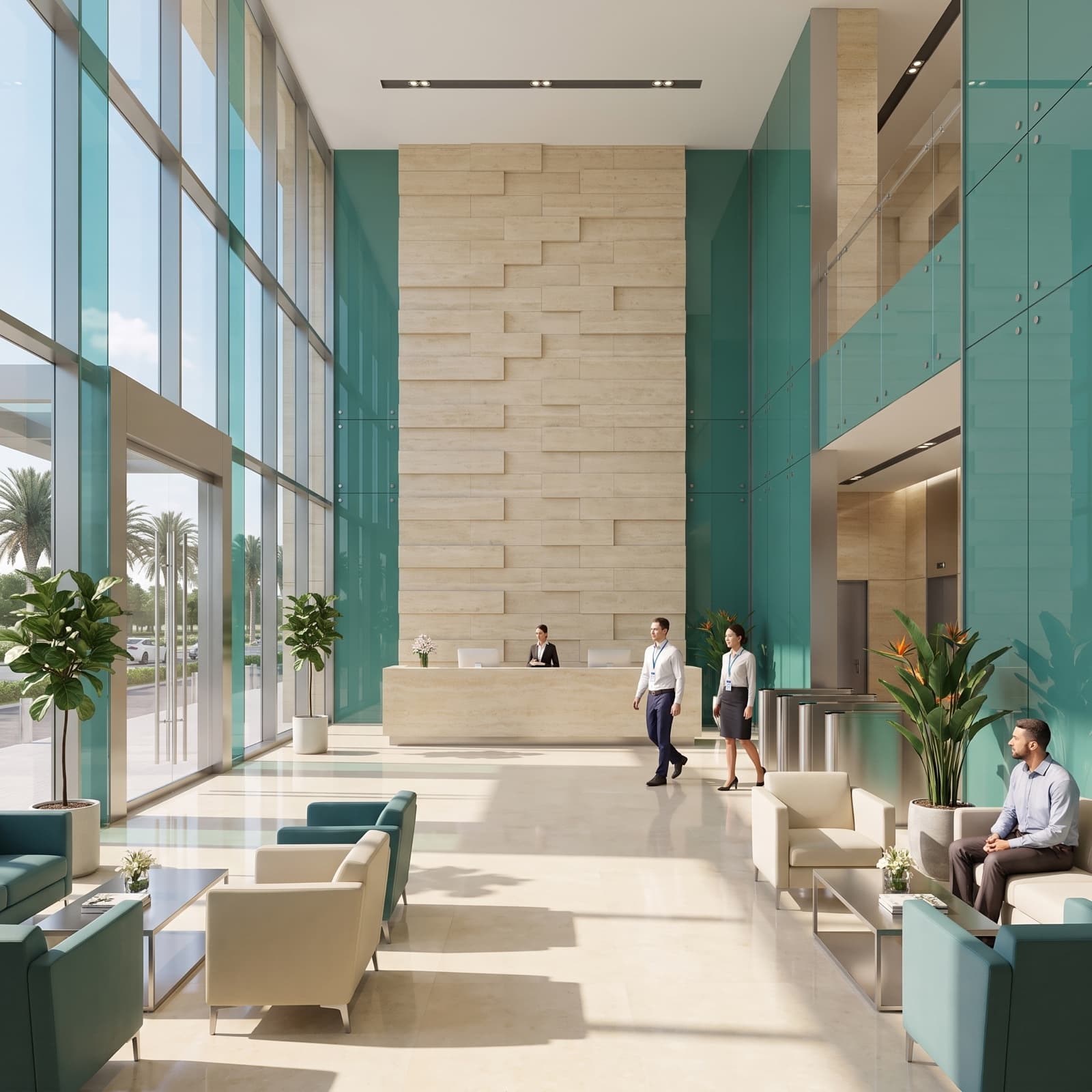 Office Tower, Abu Dhabi — commercial project by Manolia Group, view 5 of 5