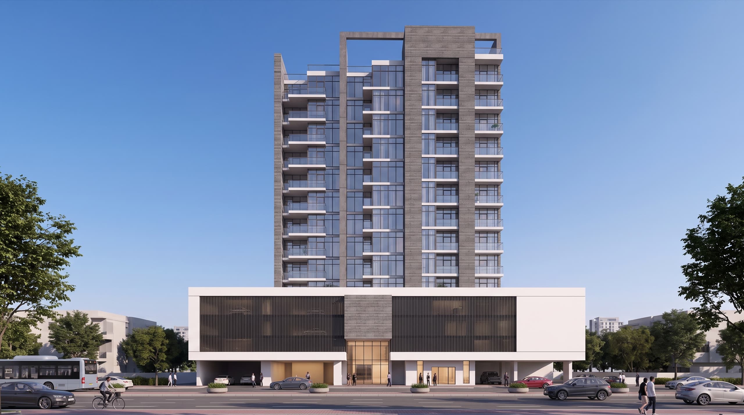 Residential Building, Dubai — residential project by Manolia Group, view 1 of 3