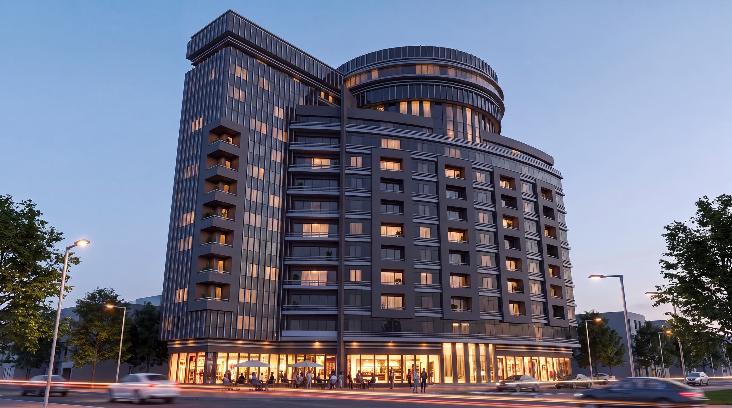 Residential Building, Dubai — residential project by Manolia Group, view 1 of 3