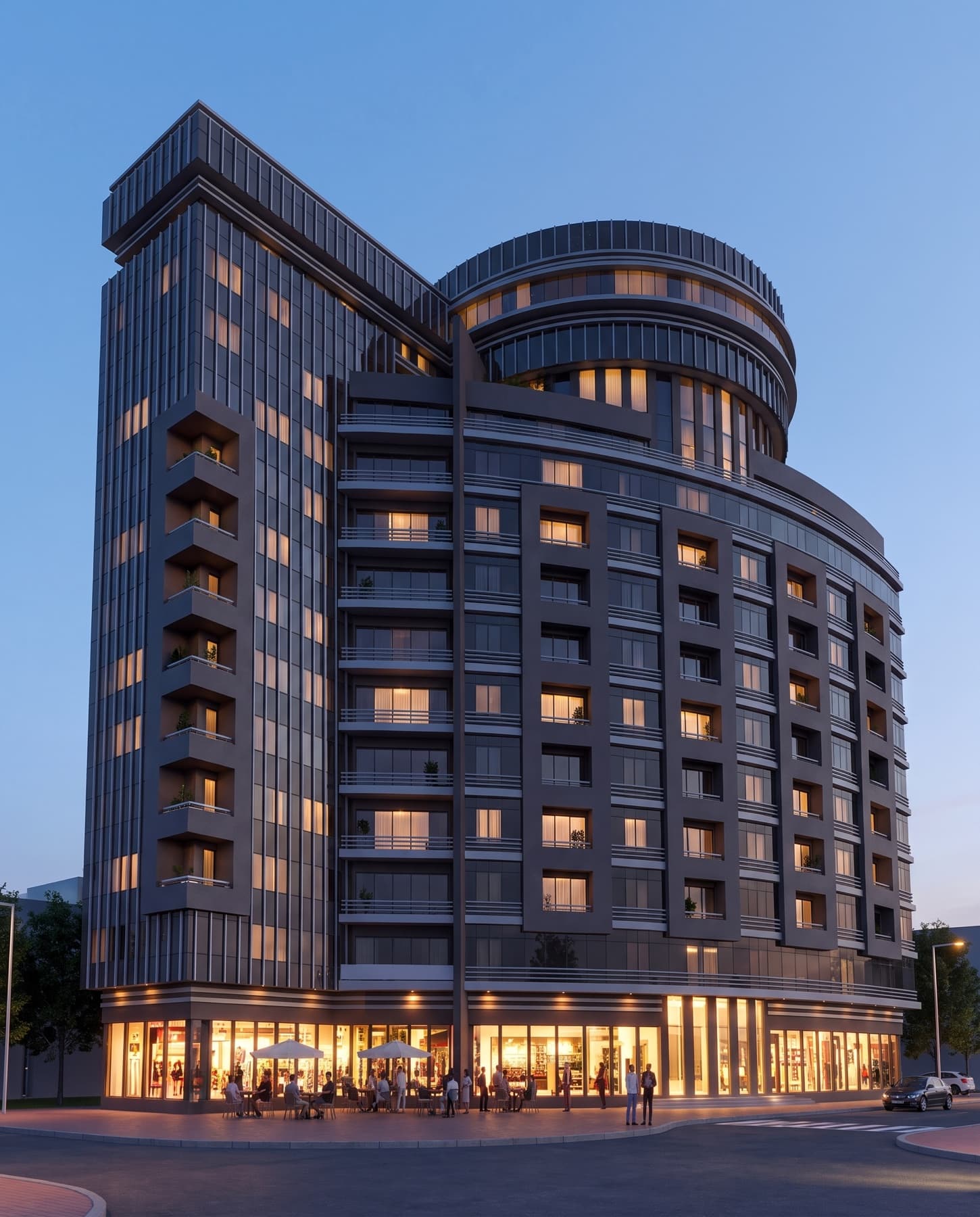 Residential Building, Dubai — residential project by Manolia Group, view 2 of 3