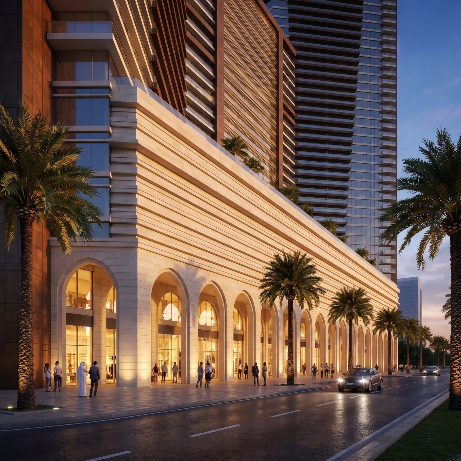 Sharjah Gate Tower, Sharjah — residential project by Manolia Group, view 2 of 3
