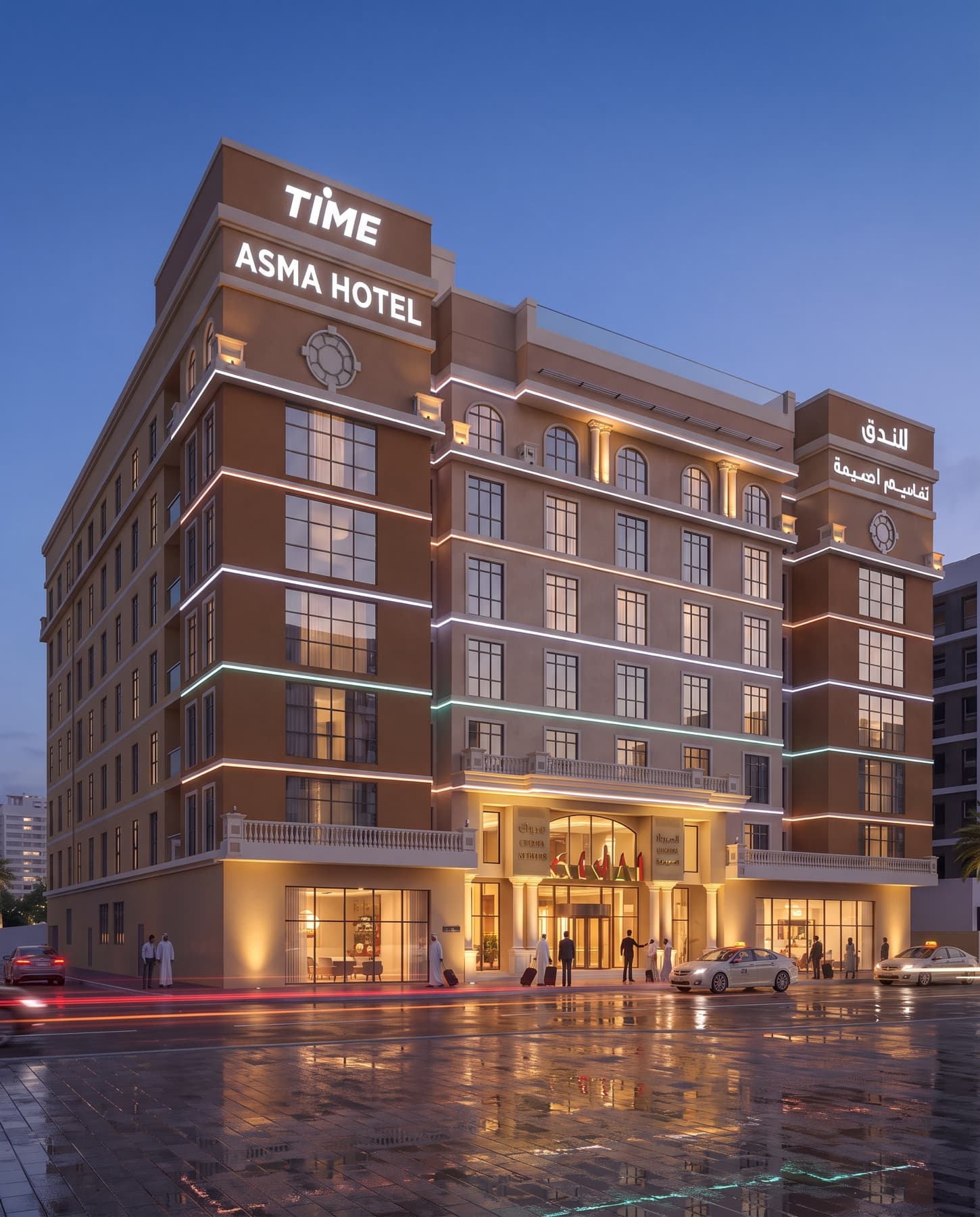 Time Asma Hotel, Dubai — hospitality project by Manolia Group, view 2 of 5