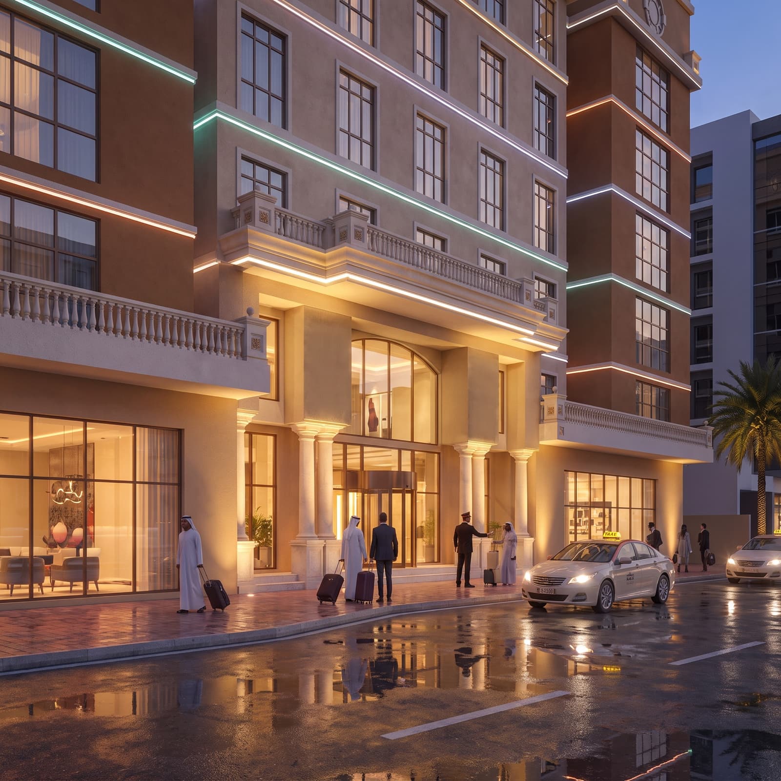 Time Asma Hotel, Dubai — hospitality project by Manolia Group, view 4 of 5
