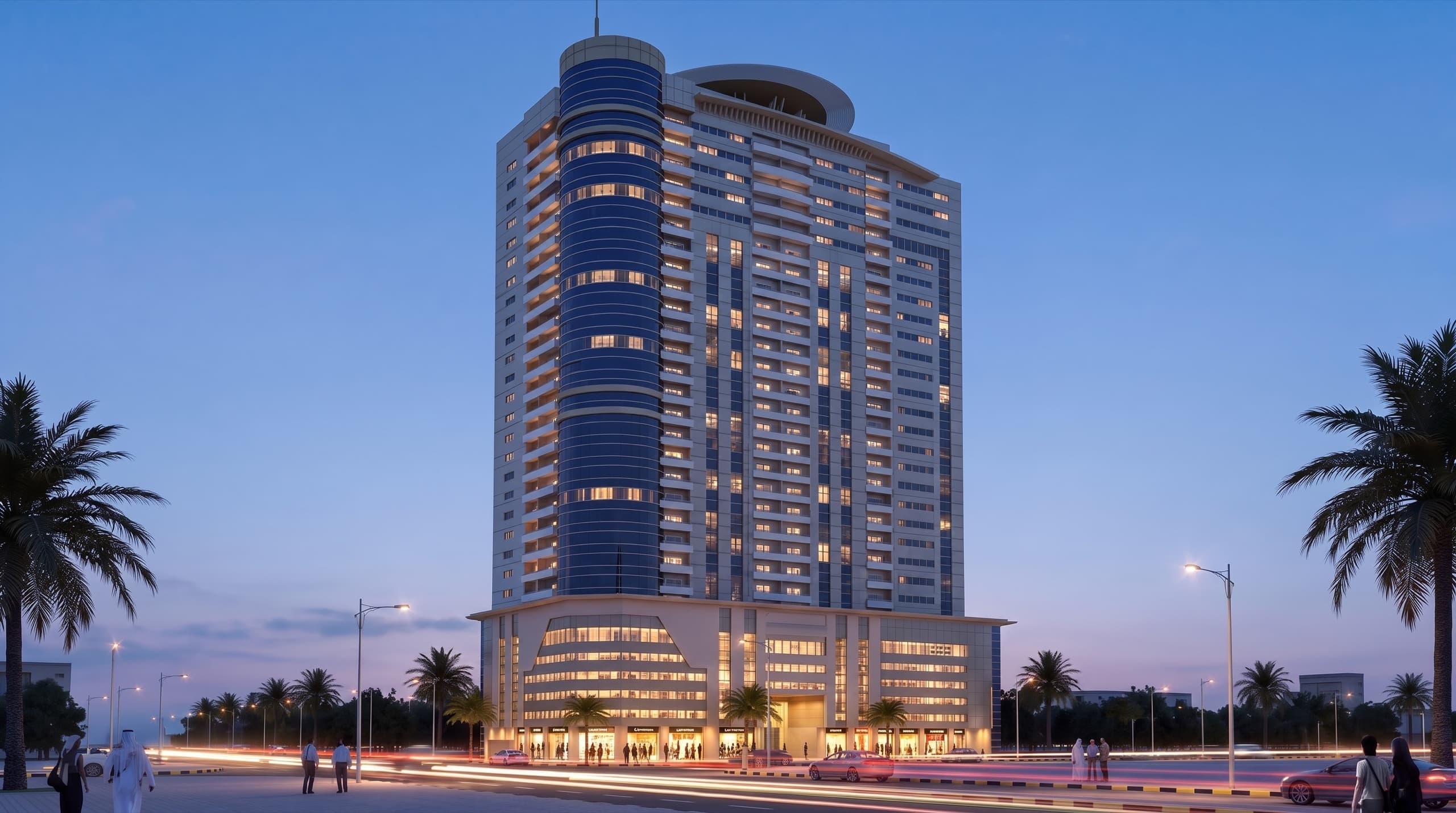 Two Residential Towers, Sharjah — residential project by Manolia Group, view 1 of 3