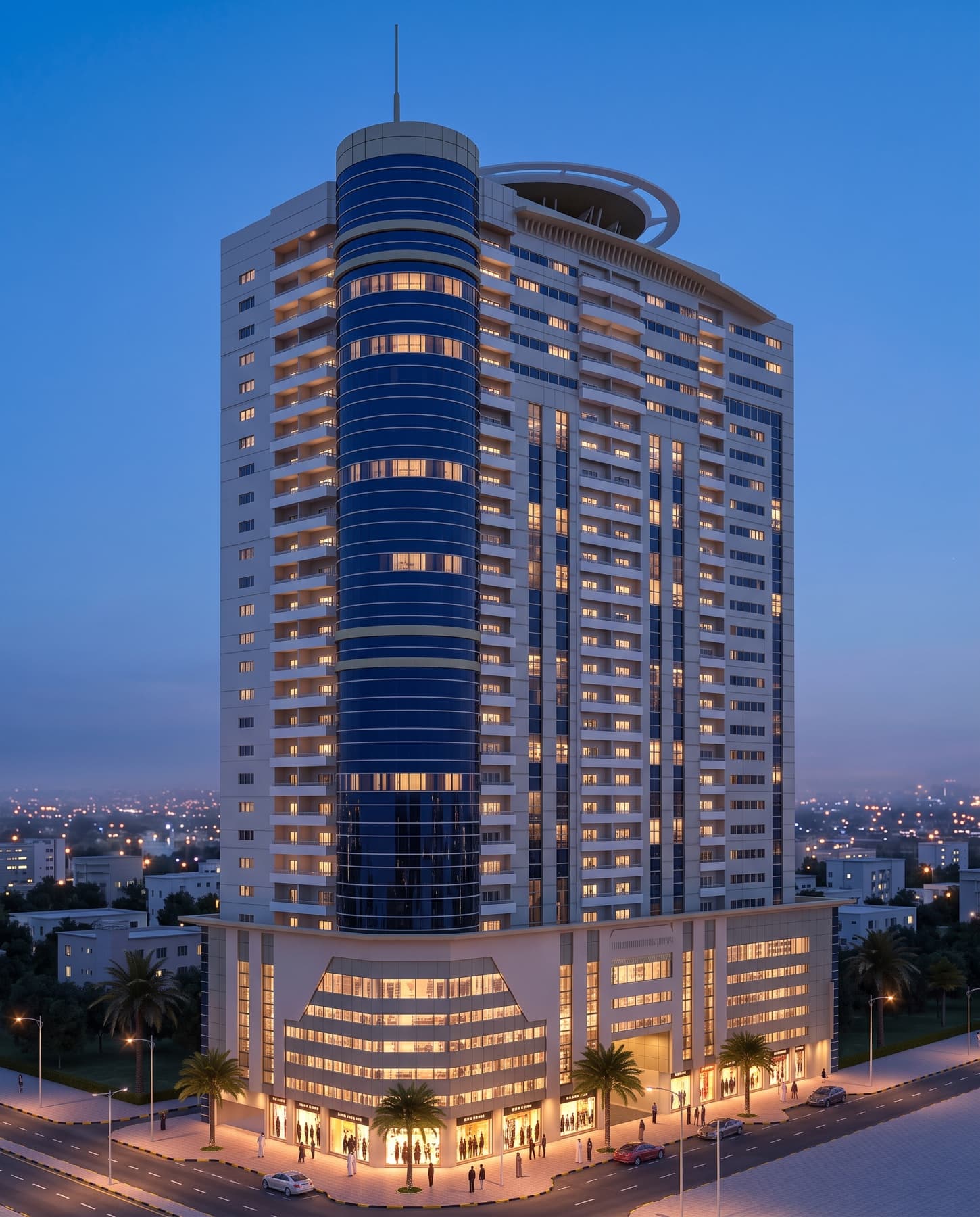 Two Residential Towers, Sharjah — residential project by Manolia Group, view 2 of 3