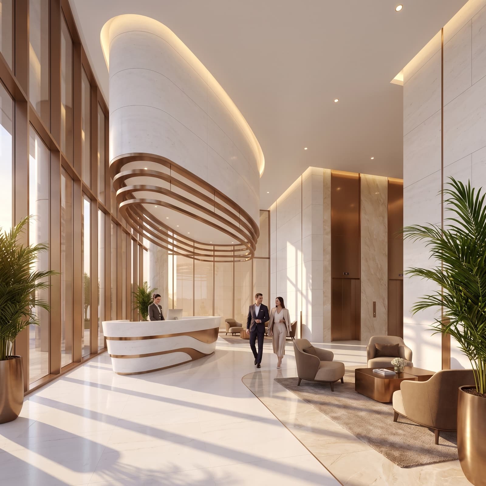 Al Mazroaa Tower, Sharjah — residential project by Manolia Group, view 4 of 4