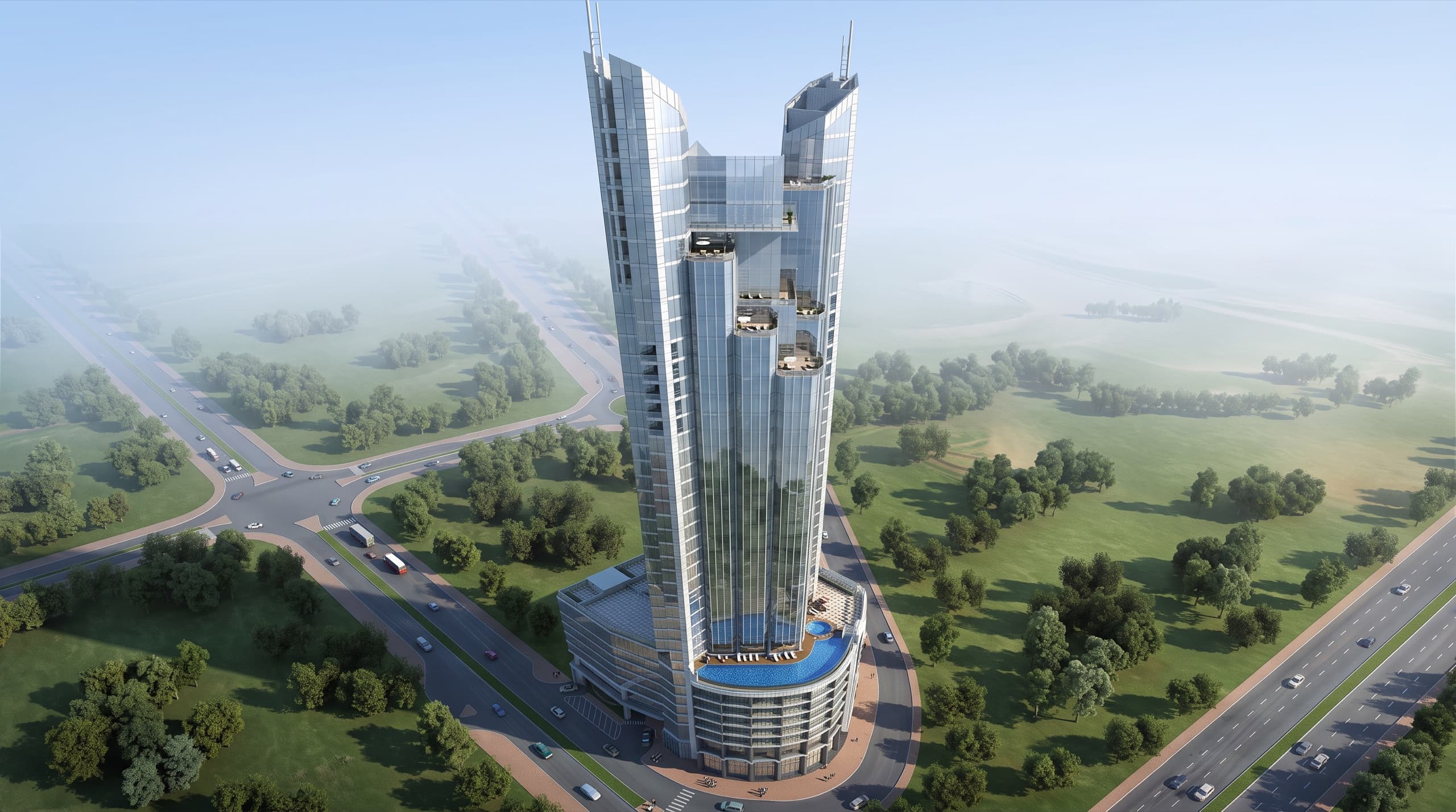 Five-Star Hotel, Dubai — hospitality project by Manolia Group, view 1 of 3