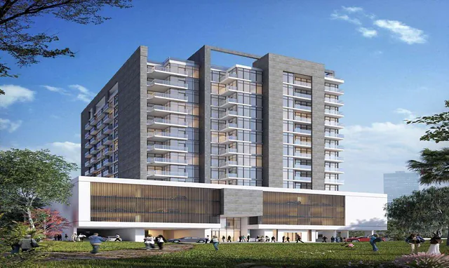 Residential Building, Dubai (G + 3P + 10)